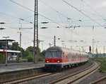 Seit Monaten ist ein Umlauf auf dem RB33 mit 111 und 3 n-Wagen unterwegs.