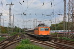 1142 635 kam am 15.10.16 mit einem Euro Express Sonderzug in Duisburg eingefahren.