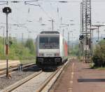 Und noch ein Nachschuss auf 76 102-7, 245 001-3 und 245 002-1 in Richtung Norden am 08.05.2013 in Eichenberg fotografiert.