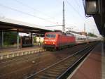 120 101-1 als IC 1856 nach Frankfurt(Main)Hbf um 19.01 Uhr.