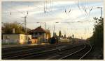 52 8177 mit Sonderzug von Tharandt nach Berlin im Bahnhof Elsterwerda am 09.10.2010