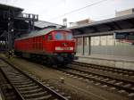 BR 232 209-7 beim Umsetzen 20.01.11 in Erfurt Hbf