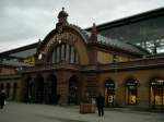 Der Erfurter Hauptbahnhof, an dem schon seit lngerem gebaut wird.