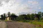 Der ehemalige Gterbereich am Bahnhof Erfurt Gispersleben; 16.08.2012