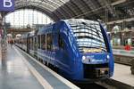 Vlexx Lint 81 (620 405) am 13.01.18 in Frankfurt am Main Hbf als RE3 nach Saarbrücken Hbf