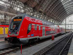 TWINDEXX 445 056 mit RE54 aus Bamberg in Frankfurt/Main Hbf, 12.02.2018.