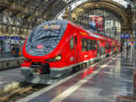 VT 633 005 als RB61 nach Dieburg in Frankfurt Hbf, 23.02.2018.