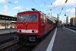 Leipziger Dampf KulTour 155 191-0 in Frankfurt am Main HBF am 14. Dezember 2019