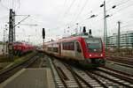 VIAS/Odenwaldbahn Bombardier Itino VT120 in Frankfurt am Main Hbf am 22.01.23