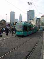 Ein VGF R Wagen in Frankfurt am Main Hbf am 13.02.11