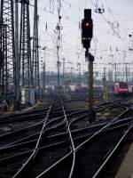 Ein KS Signal am 05.03.14 in Frankfurt am Main Hbf 