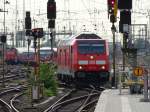 DB Regio Hessen 245 016 beim Rangieren am 20.08.15 in Frankfurt am Main Hbf 