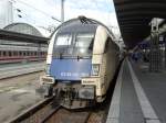 Wiener Lokalbahn Cargo ES 64 U2-021 mit IC 2398 nach Bebra in Frankfurt am Main Hbf