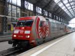 DB Fernverkehr 101 110-5 Eintracht Frankfurt am 13.09.15 in Frankfurt am Main Hbf