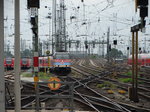 DB Regio Franken 146 247-2 (Vernetzt in die Zukunft Werbung) am 04.09.16 im Gleisvorfeld Frankfurt am Main Hbf 