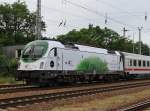 PKPIC 370 010 mit einem BWE im Bahnhof Frankfurt-Oderbrücke am 24.Juni 2013.