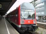 Ein Steuerwagen im Freiburger Hauptbahnhof am Mittag den 19.7.08