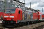 146 231-6  Triberger Wasserflle  mit RE nach Offenburg in Freiburg am 27.08.2011