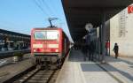 143 145-1 mit einer RB nach Offenburg am 10.02.12 in Freiburg (Brsg.) Hbf.