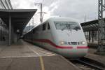 401 583-0 (93 80 5 401 583-0 D-DB)  Timmendorfer Strand  am 09.03.2013 als ICE 296 von Interlaken Ost nach Berlin Gesundbrunnen auf Gleis 1 in Freiburg (Breisgau) Hbf.