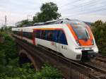 am 3.8.2014  442 Ausfahrt Freiburg Hbf in Richtung Münstertal