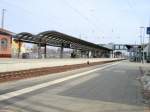 Bahnhof Frstenwalde/Spree aufgenommen von Gleis1  Blick richtunng Frankfurt Oder    