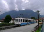 Bayerische Zugspitzbahn im Bahnhof neben dem Bahnhof :)
Garmisch-Partenkirchen 29.06.2009