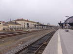 Die Bahnsteige 2 und 3 am 24.03.2019 in Gera Hbf.