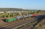 DB Cargo 261 082-2 Voith Gravita 10BB (9280 1261 082-2 D-DB) beim rangieren in Gera am 25.4.2020