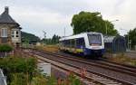 622 201 verlässt am 28.06.15 Goslar in Richtung Braunschweig.