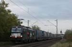 Am 23.10.2020 zog MRCE/BLS 193 716 den LKW Walter nach Geleen-Lutterade durch Wiesental(Baden). 