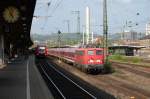 Kirchentags-Sonderzug Nr.2: 115 278 mit PF 2715 Hamburg Altona - Saarbrücken Hbf am 03.05.2013 in Göttingen 