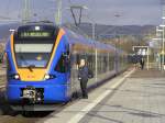 Die 427 502 der Cantus-Bahn wird am 10.12.2006 fr die Fahrt nach Kassel Hbf in Gttingen bereit gestellt.