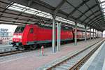 146 029 der Elbe-Saale-Bahn (DB Regio Südost) als RE 16205 (RE20) von Salzwedel bzw.