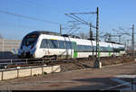 Nachschuss auf 1442 124 (Bombardier Talent 2) der S-Bahn Mitteldeutschland (DB Regio Südost) als S 37734 (S7) nach Halle-Nietleben, die ihren Startbahnhof Halle(Saale)Hbf Gl.