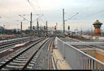 Die neue Westseite in Halle(Saale)Hbf: ein Rundgang (Bild 24)  ***  Am ersten Adventssonntag wurden im Knoten Halle (Saale) die Bahnsteige 4/5 und 6/7 samt neuem Sanitärbereich und denkmalgerecht