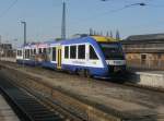 Hier ein HEX von Vienenburg nach Halle(Saale) Hbf., beim rangieren am 6.4.2010 in Halle(Saale) Hbf.