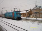 BR 101 016-4 vor einen IC nach Kln HBF in Halle Saale am 20.12.10