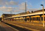 Ehemalige Postverladebahnsteige in Halle (S) Hbf; 20.02.2012