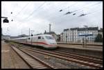 Blick ber Den Bahnhof Hamburg-Altona Mit ICE 1  24.06.07