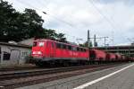 BR 140 544 mit GZ bei Hamburg-Harburg am 04.08.2010