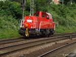 261 034-3 ist am 25.06.13 solo durch harburg gefahren