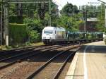 223 158 ist am 12.07.13 mit einen autozug durch hamburg-harburg gefahren