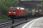 152 121-0 fuhr am 08.05.13 bei strhmenden regen mit einen intermodal durch harburg