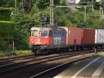 421 389-8 ist mit einen intermodal durch hh-harburg gefahren