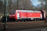 EG 3106 zog einen güterzug am 26.02.14 durch hh-harburg