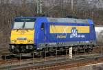 InterConnex 146 520 am 06.03.2012 in Hamburg-Harburg, aufgenommen vom Bahnsteigende