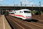 401 503-8  Neu-Isenburg  am 13.08.2014 bei der Ausfahrt aus Hamburg Harburg.