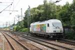 Nachschuss auf PCT 223 154 am 13.08.2014 in Hamburg Harburg als Tfzf in Richtung Maschen.