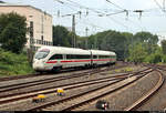 411 507-7 (Tz 1107  Pirna ) als ICE 1585 (Linie 26) von Hamburg-Altona nach Göttingen erreicht Hamburg Hbf auf Gleis 12.
Aufgenommen von Bahnsteig 7/8.
[5.8.2019 | 15:23 Uhr]